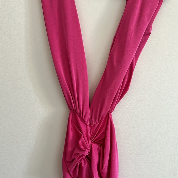 Baobab Pink Mia Open Back Midi Dress Size XS - Picture 10 of 12